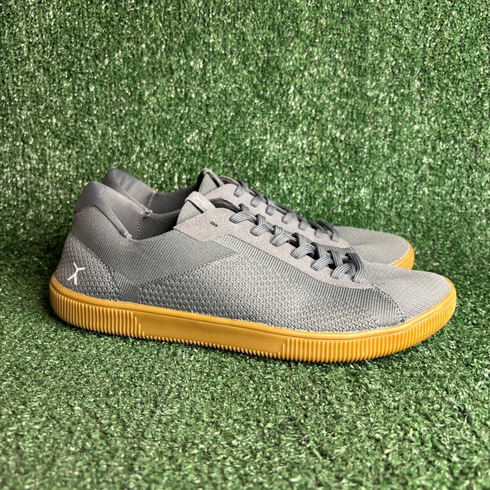 Flux‎ Footwear Adapt Knit Barefoot Zero Drop Trainer Smeakers Grey Men 10 Wmn 11